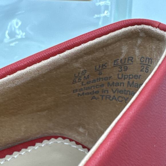 Sarto Franco Sarto Womens Tracy Padded Insole Square Toe D'Orsay Flats New - Picture 6 of 7